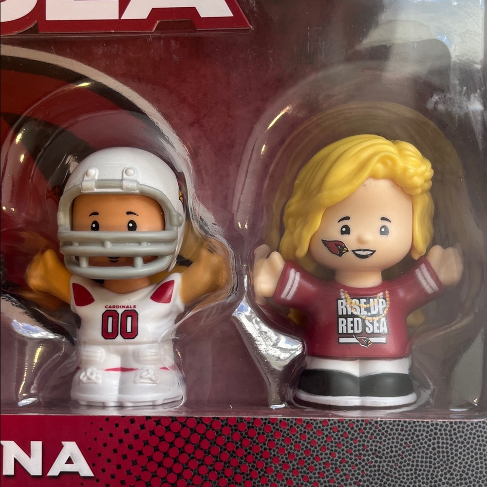 Little People Arizona Cardinals Fan Set - Picture 4 of 5